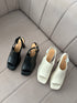 Ladies Peep Toe Buckle Strap Platform Sandals
